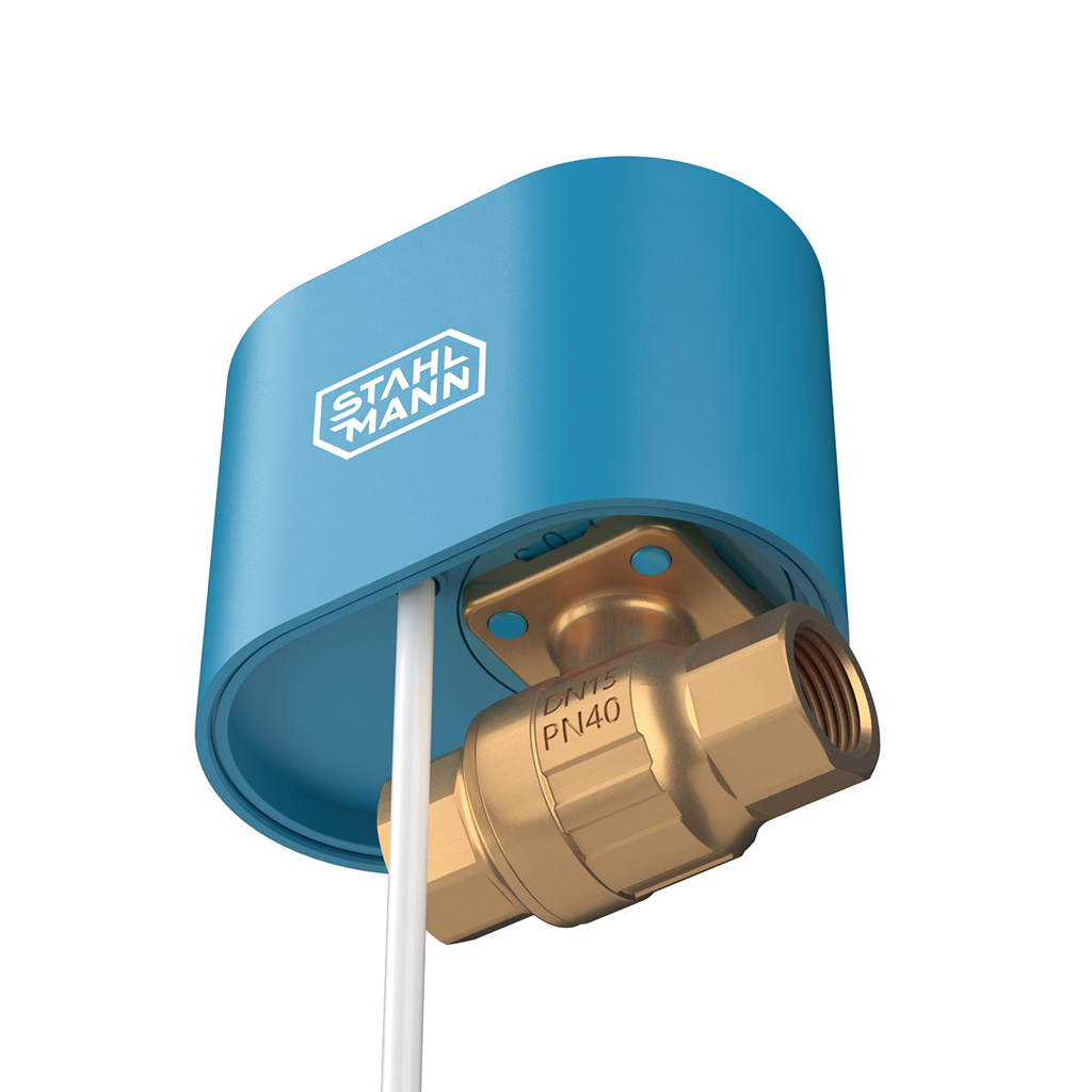 Кран шаровой с электроприводом Stahlmann 3/4F 12В. Фото 4
