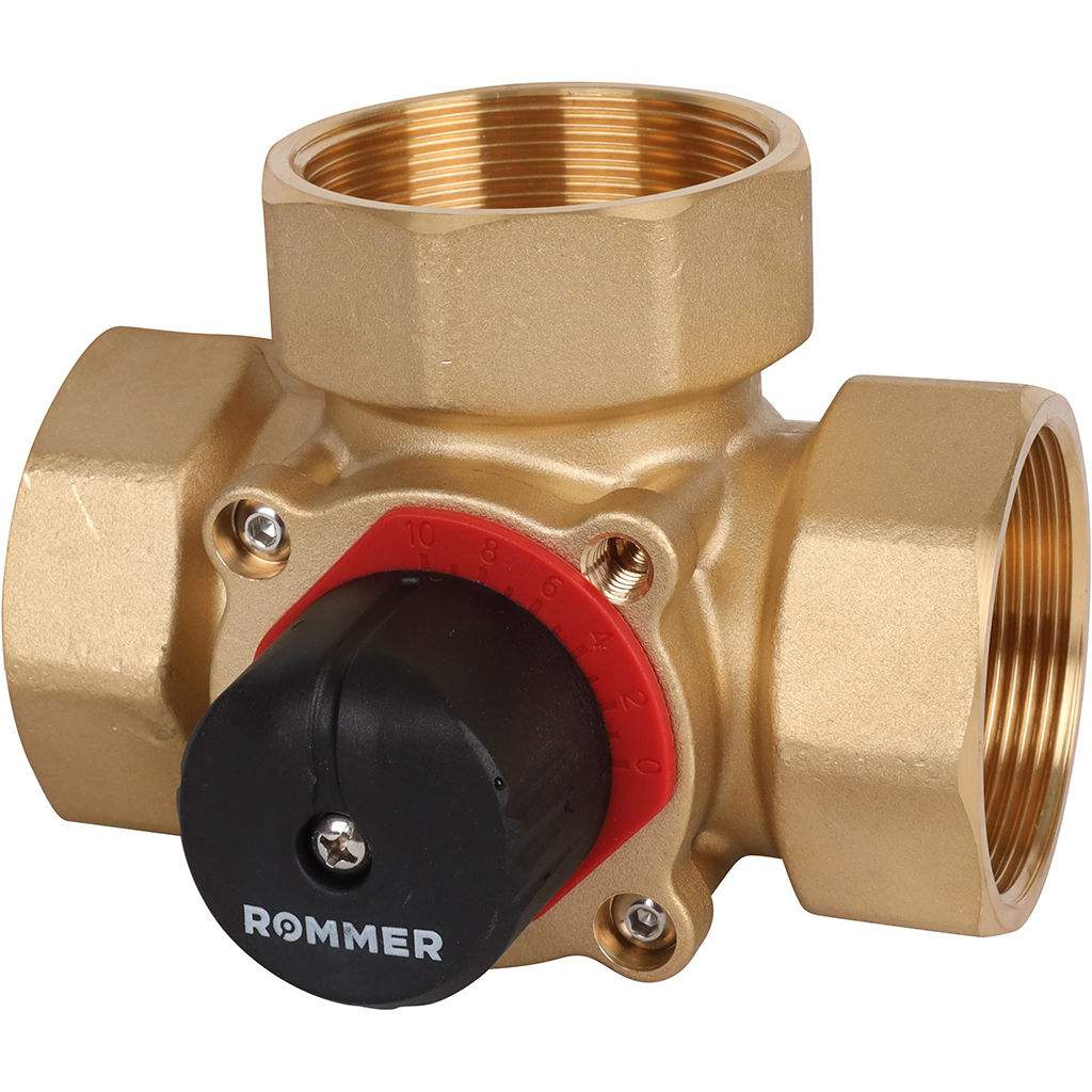 3-х ходовой смесительный клапан ROMMER 2  KVs 40