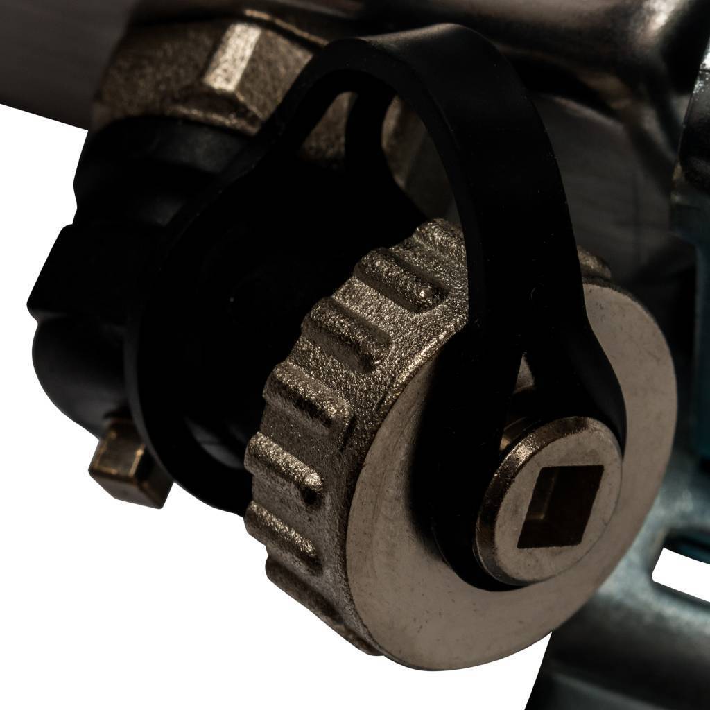 Коллектор из нержавеющей стали без расходомеров, с клапаном вып. воздуха и сливом STOUT 8 выходов. Фото 6