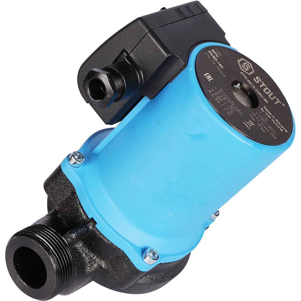 Насос циркуляционный STOUT 25/80-180. Фото 6