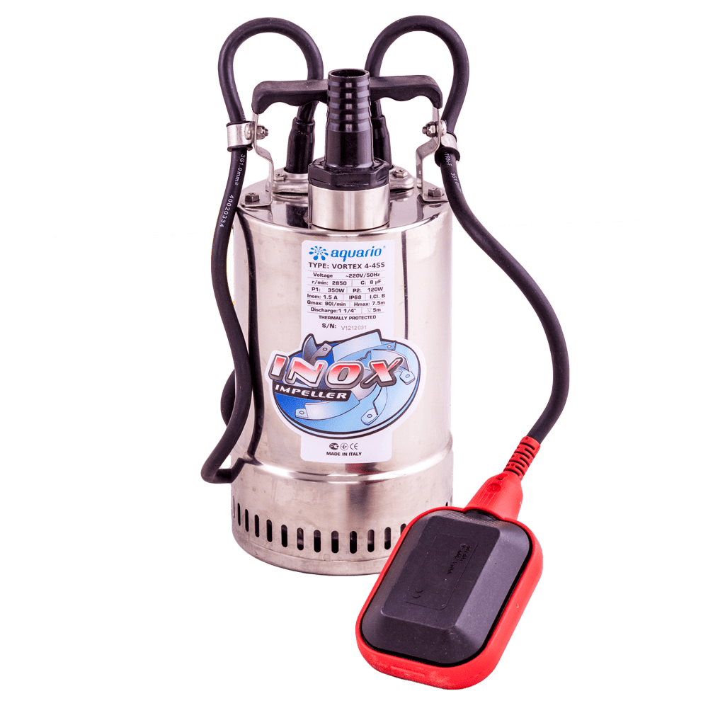 Насос дренажный AQUARIO VORTEX 4-4SS