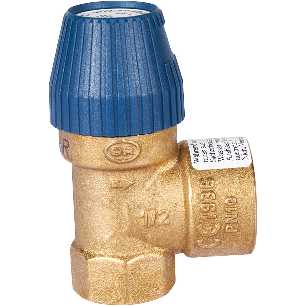 Предохранительный клапан для систем водоснабжения STOUT 8 бар 1/2 x3/4 (477.182). Фото 3