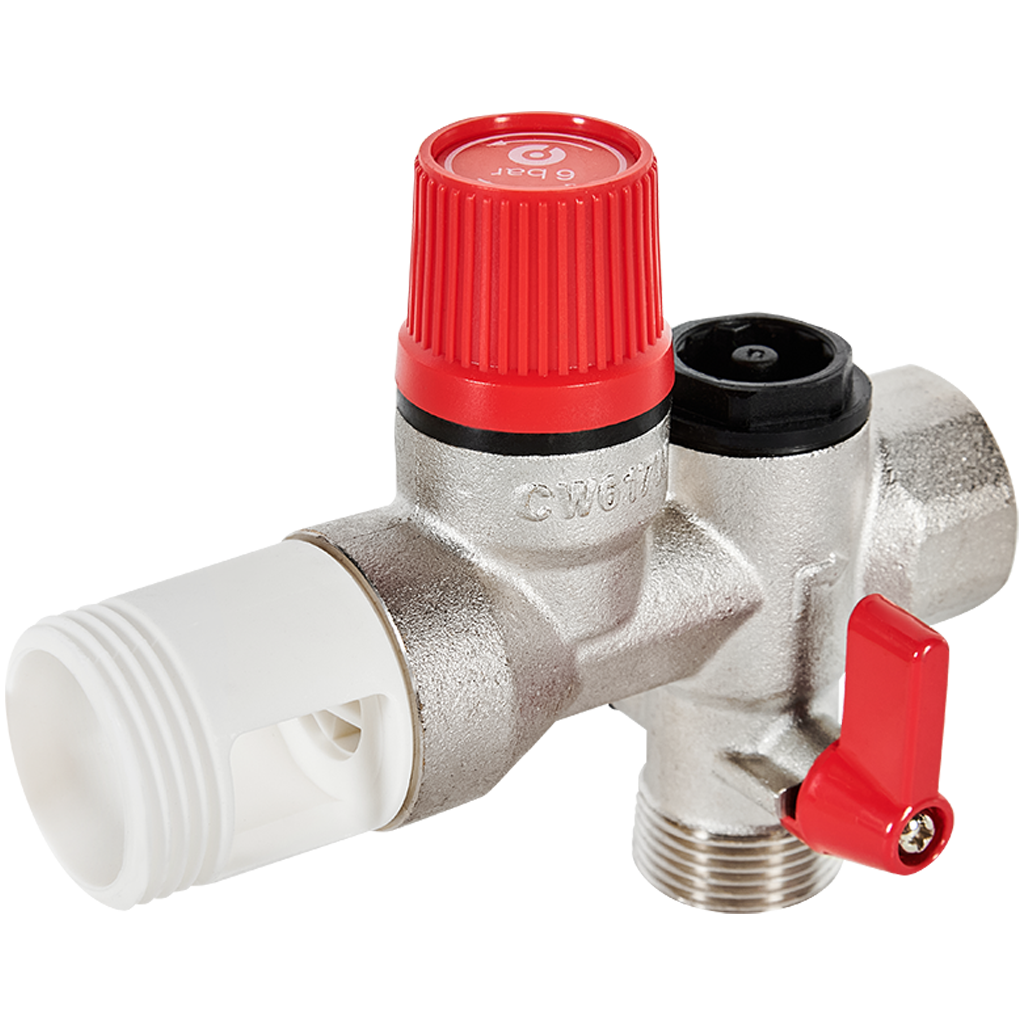 Группа безопасности для бойлера ROMMER 7 бар 1/2