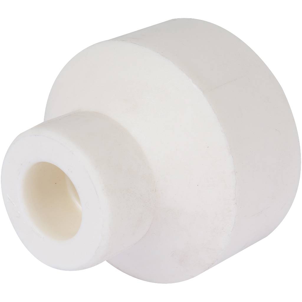 Муфта переходная Kalde 63x20 для полипропиленовых труб под сварку (цвет белый). Фото 0