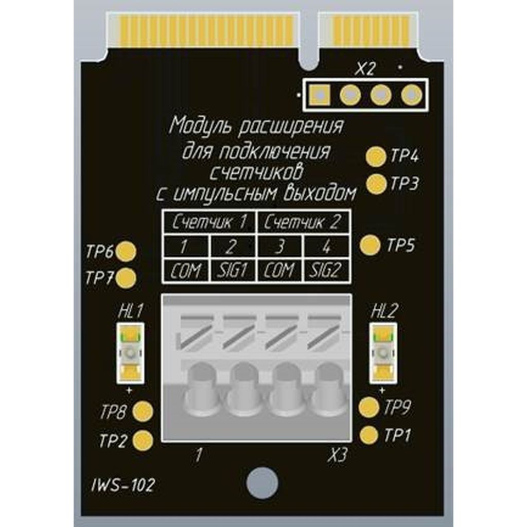 Плата расширения Stahlmann Smart счетчики воды