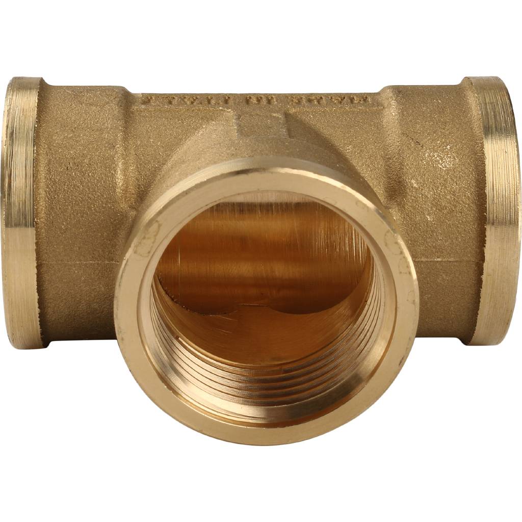 Тройник TIEMME ВВ 1 для стальных труб резьбовой. Фото 1