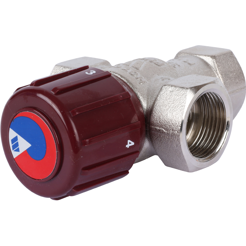 Термостатический смесительный клапан Watts AM6110C34 3/4 AQUAMIX 32-50C. Фото 5