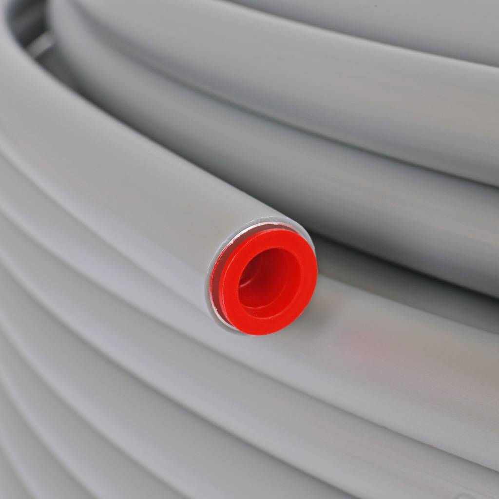Труба стабильная STOUT PEX 20x2,9 (бухта 100 м), серая. Фото 3