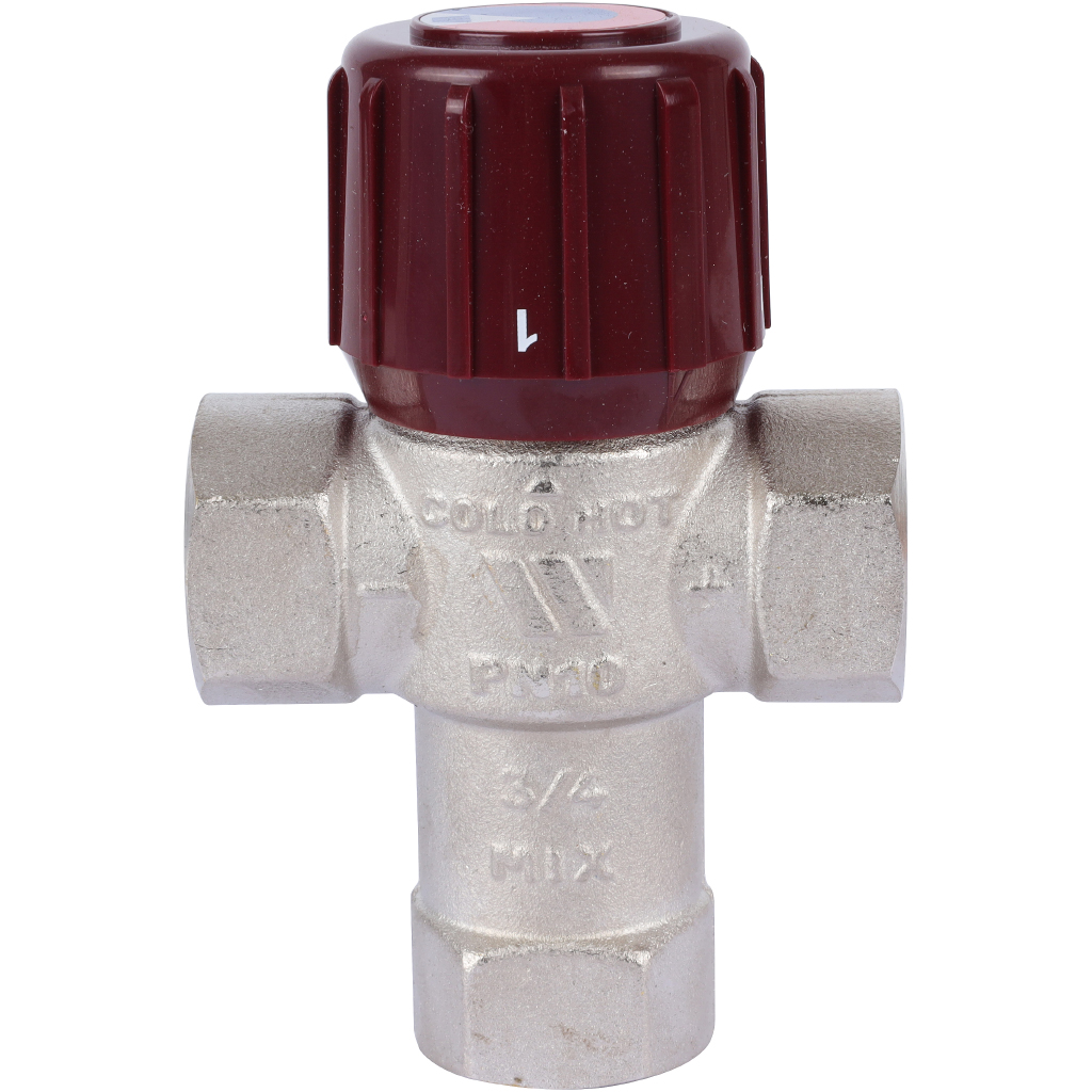 Термостатический смесительный клапан Watts AM6110C34 3/4 AQUAMIX 32-50C. Фото 0
