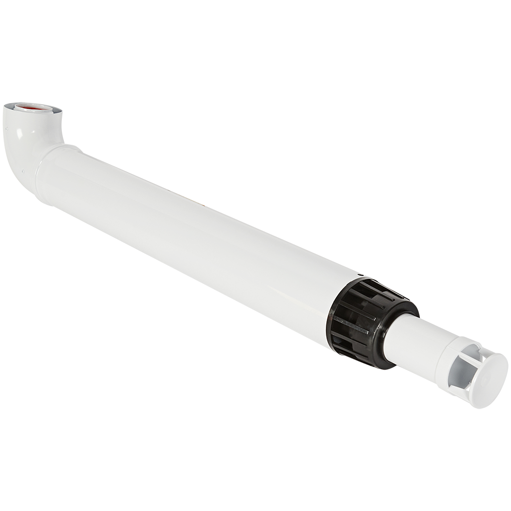 Комплект дымохода ROMMER 60/100 - 1000мм (кроме Immergas и Navien Deluxe 75/100 )