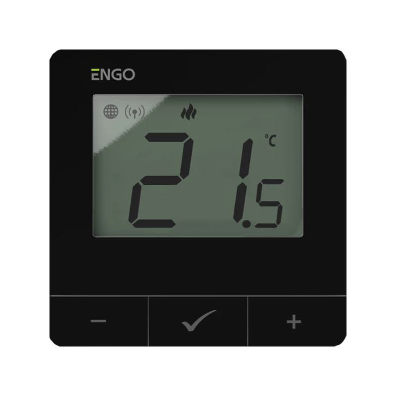 Умный Терморегулятор ENGO Controls ZigBee/868 МГц, 230В, черный