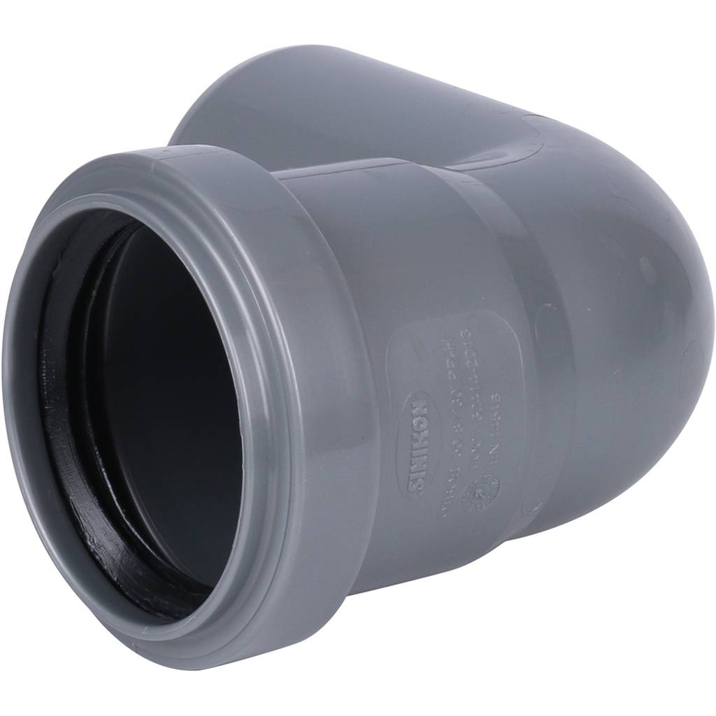 Отвод Sinikon D50x87гр.. Фото 1