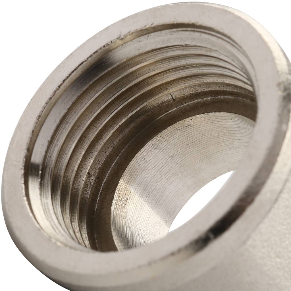 Переходник TIEMME НВ никелированный 1х1. Фото 2