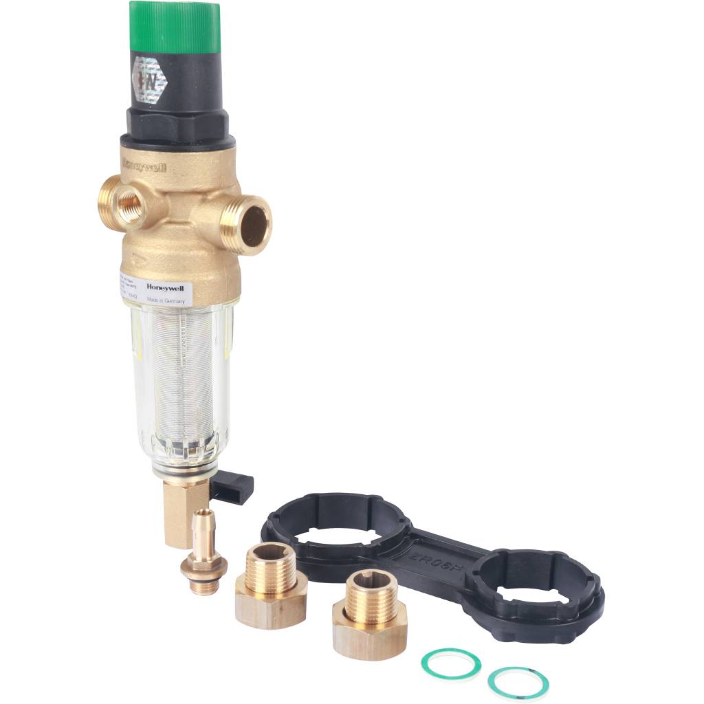 Honeywell (Resideo Braukmann) с редуктором, на холодную воду, 100 мкм, 3/4