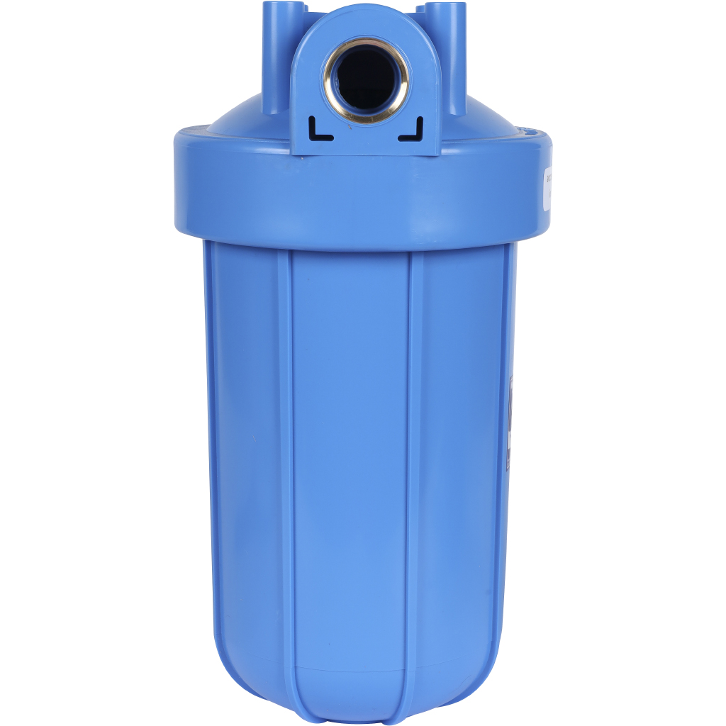 Корпус 10ВВ AquaFilter AQM вход 1  FH10B1-B-WB фильтр в сборе (колба, ключ, кронштейн, манометр) без картриджа. Фото 2