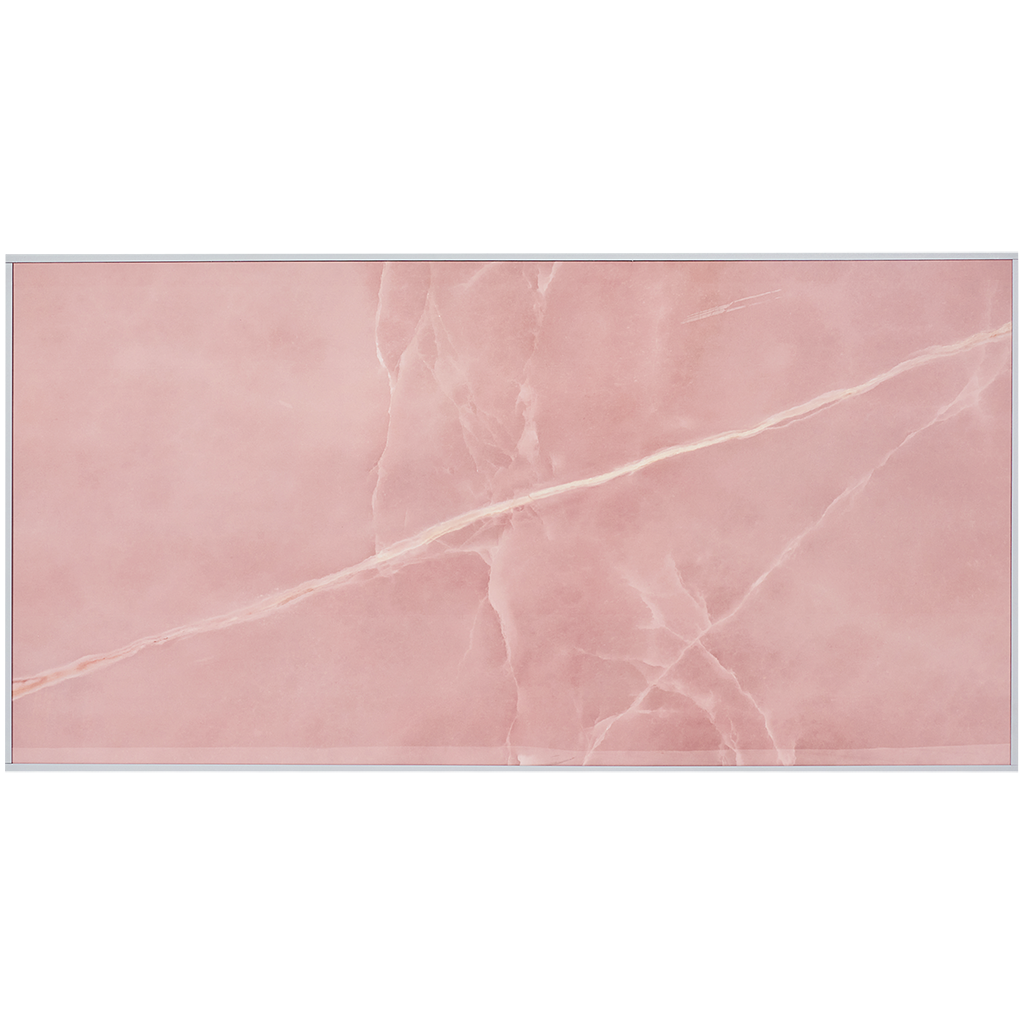 Отопительная панель STOUT ROSE STONE SCT 120*60 розовый гранит / серый корпус