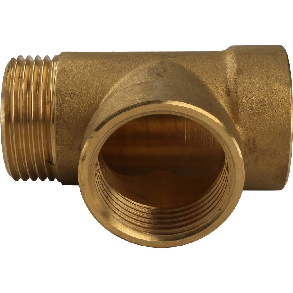 Тройник TIEMME НВВ для насосной станции для стальных труб резьбовой. Фото 1