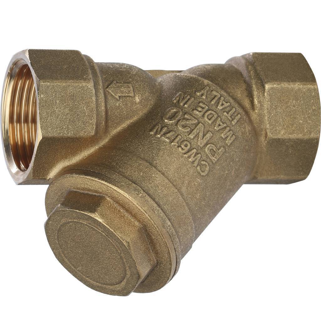 Фильтр сетчатый косой STOUT SFW 1 500 мкр.