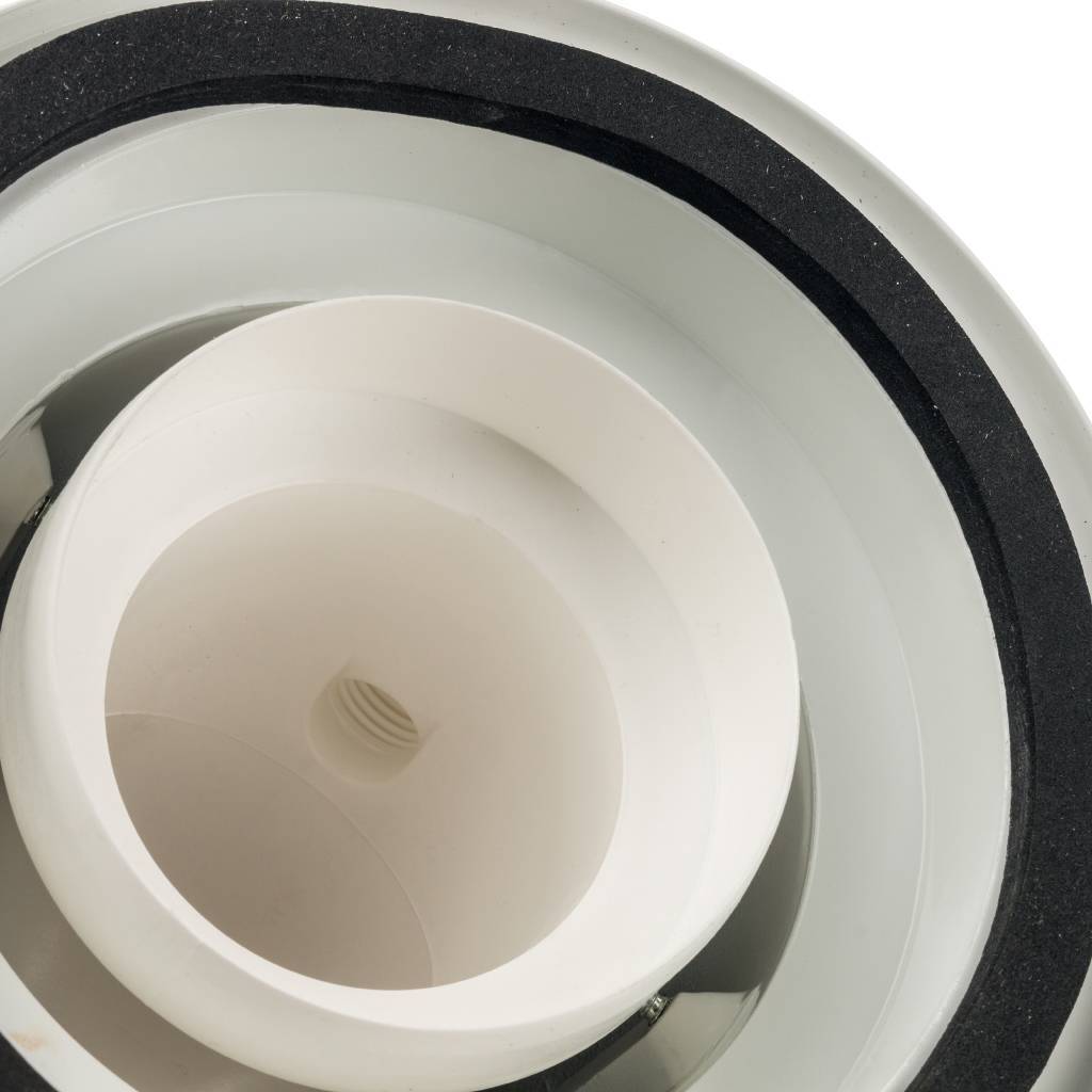 *SCA-8610-240090 STOUT Элемент дымохода конденсац. адаптер 90° DN60/100 м/п PP-AL с фланцем (совместим. с Bosch). Фото 4