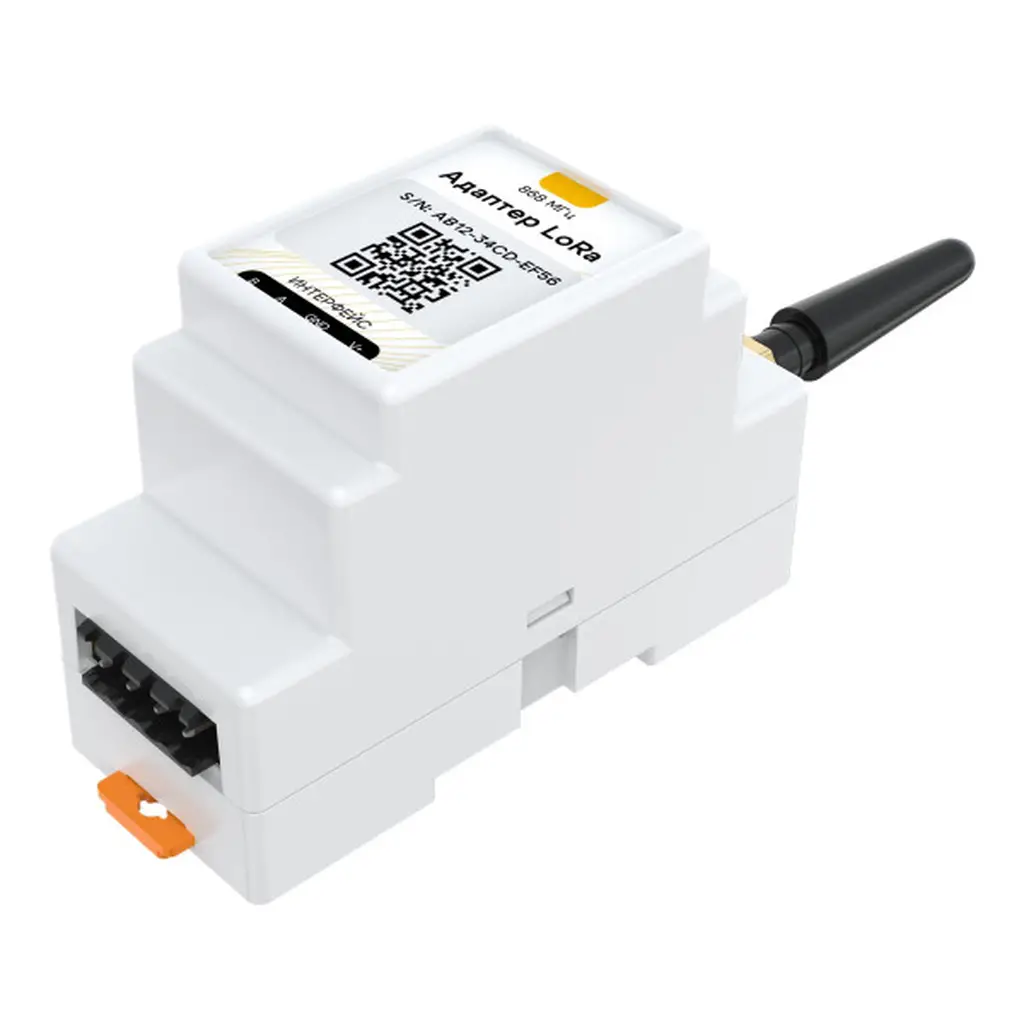 ec01096 (ec01040) Ectocontrol Адаптер для датчиков LoRa, DIN, RS485 (Modbus). Фото 7