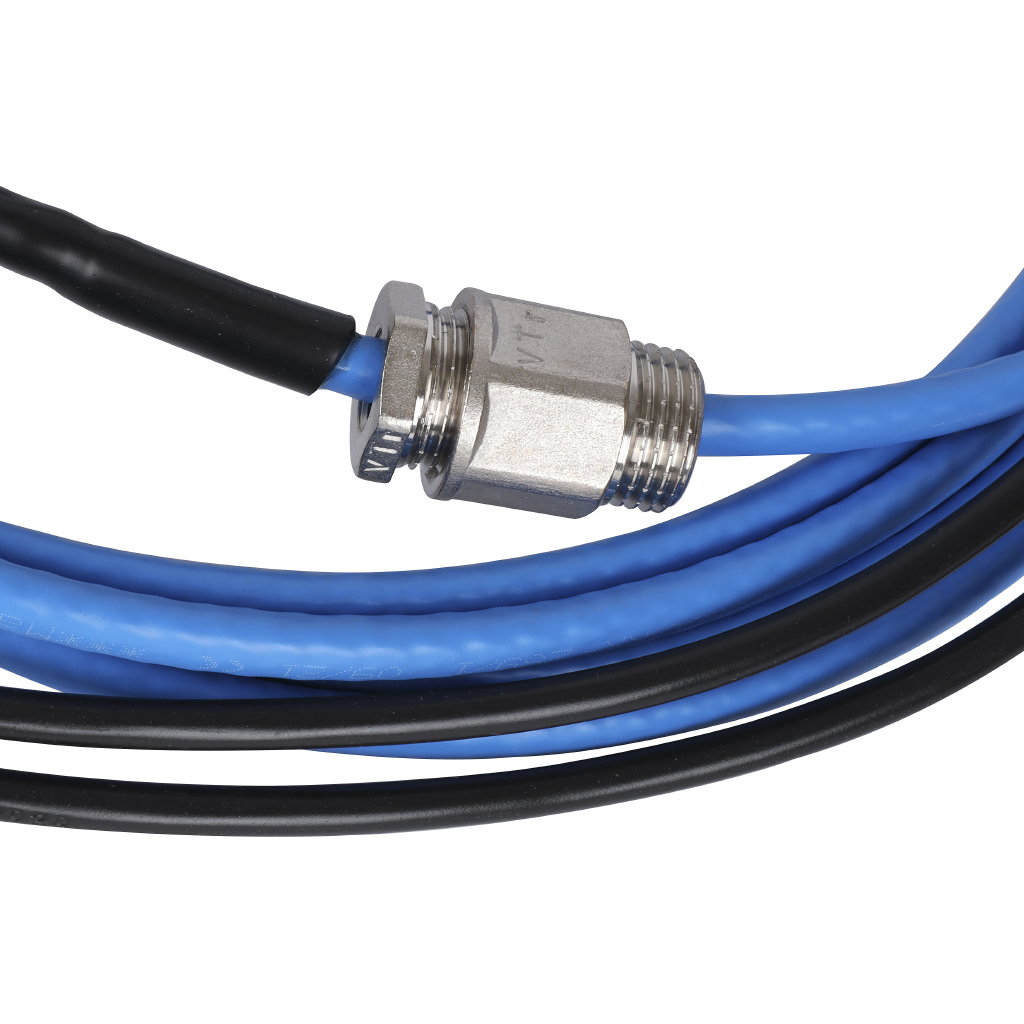 Кабель греющий для ввода в трубу c cальником (SelfTec DW/7) 10 Вт/м, 7 м. Фото 1