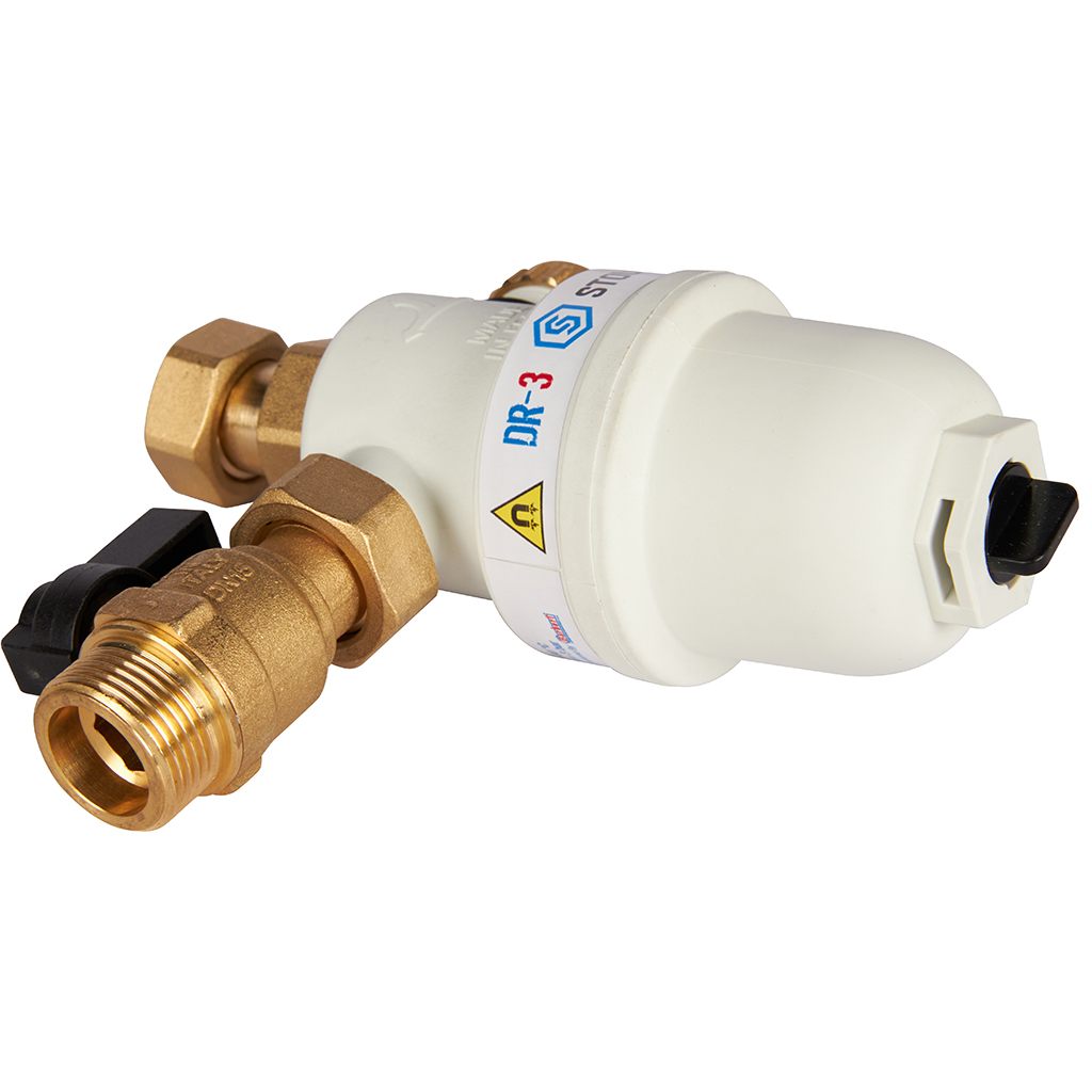 Фильтр -шламоотделитель с магнитом для настенных котлов STOUT G 3/4M-G 3/4RN-G 3/4M,. Фото 7