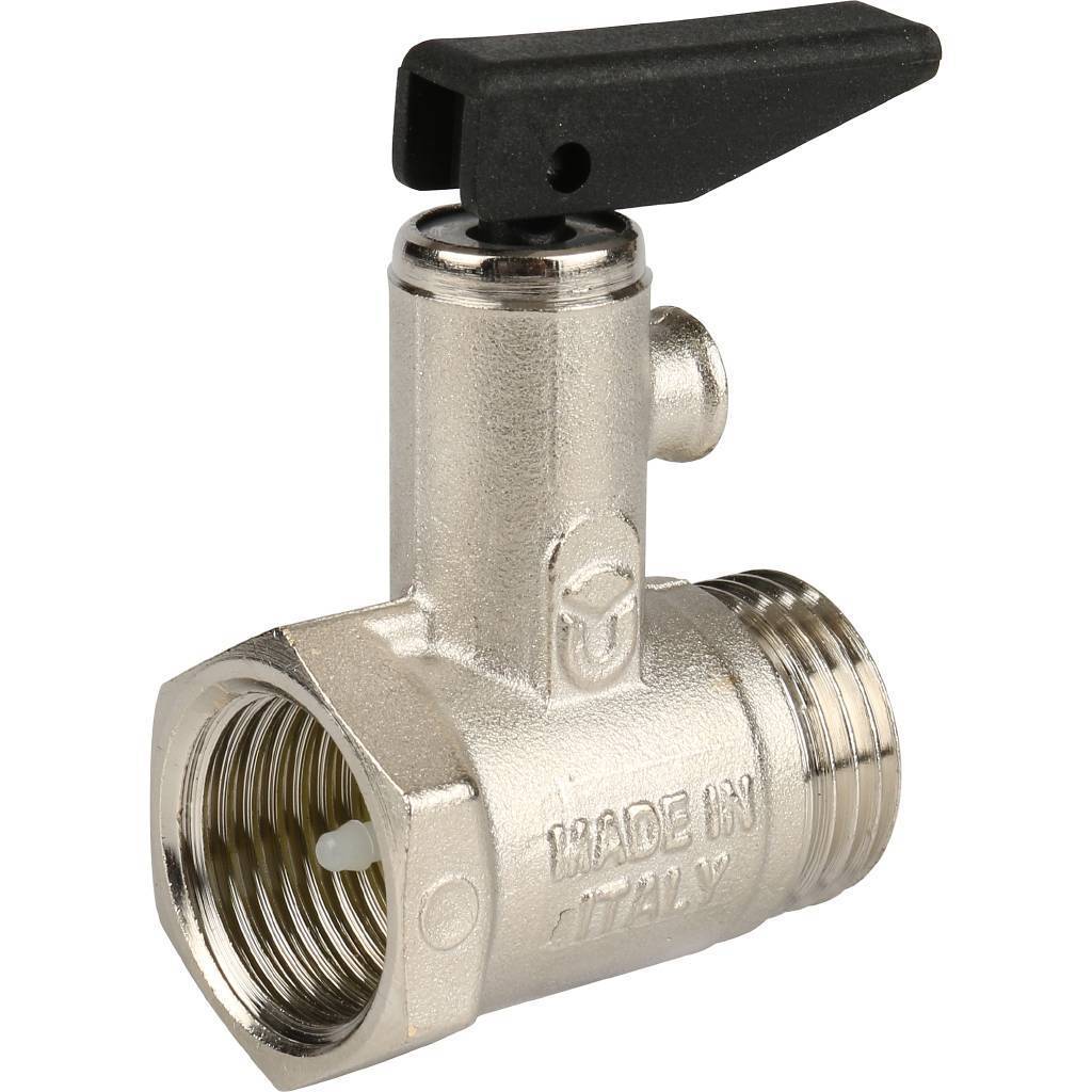 Клапан предохранительный для бойлера Itap 367 1/2 с ручкой спуска