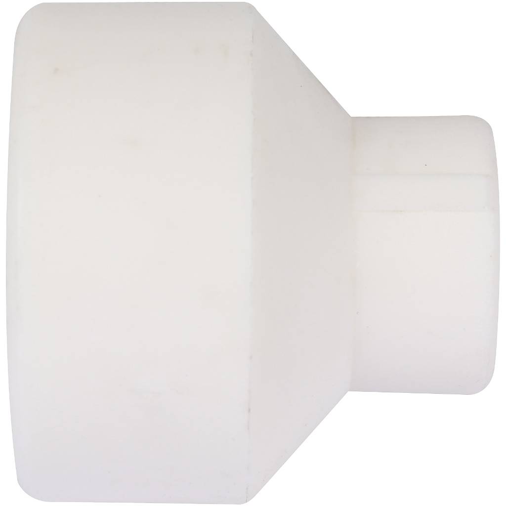 Муфта переходная Kalde 63x20 для полипропиленовых труб под сварку (цвет белый). Фото 3