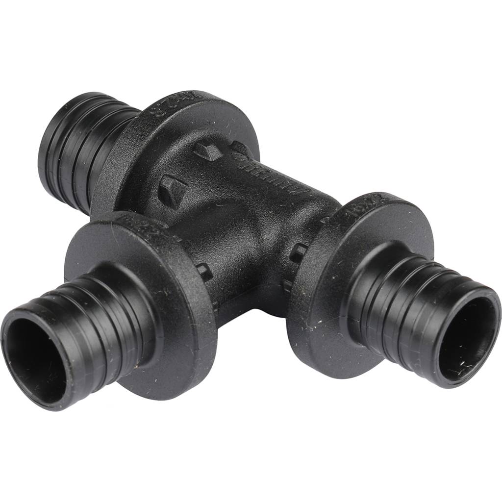 Тройник РЕХАУ RAUTITAN с уменьшенным боковым и торцевым проходом 20-16-16 PX