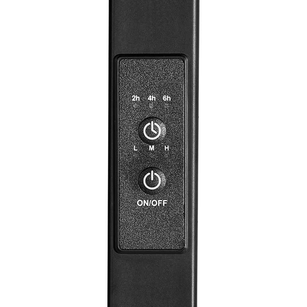 Полотенцесушитель STOUT электрический NEOSOUL quadro 70*50 Черный матовый. Фото 2
