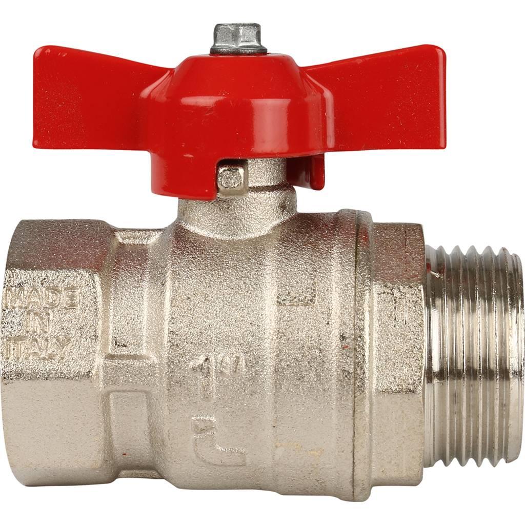 Кран шаровой Itap IDEAL 093 1 муфта/резьба полнопроходной (бабочка). Фото 2