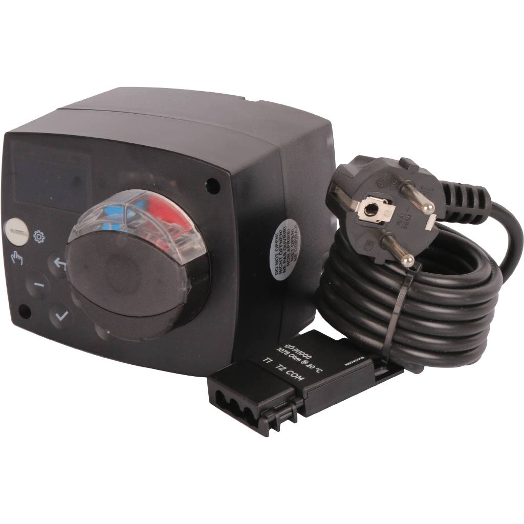 Сервопривод для смесительных клапанов STOUT SVM-0015 с датчиком для фиксированной регулировки температуры