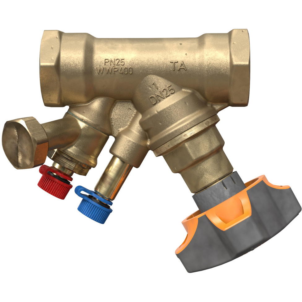 HEIMEIER Кран балансировочный TA-BVS 143 , фланцевый, DN 32, Kvs = 13,1 ...