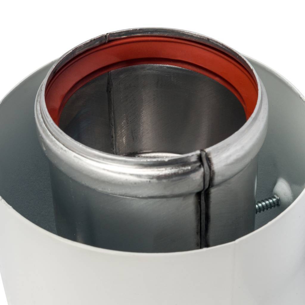 Комплект коаксиальный STOUT для прохода через стену DN60/100 (850 мм). Фото 7