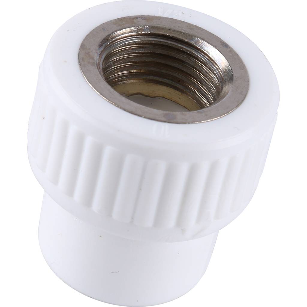 Муфта комбинированная Kalde внутренняя резьба 20x1/2 для полипропиленовых труб под сварку. Фото 1
