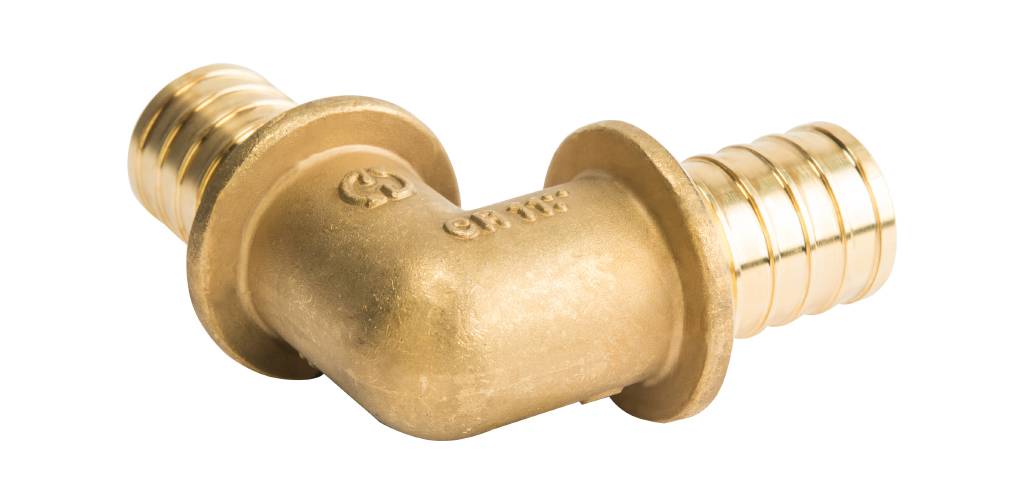 Угольник STOUT 90° 20 для труб из сшитого полиэтилена аксиальный. Фото 6