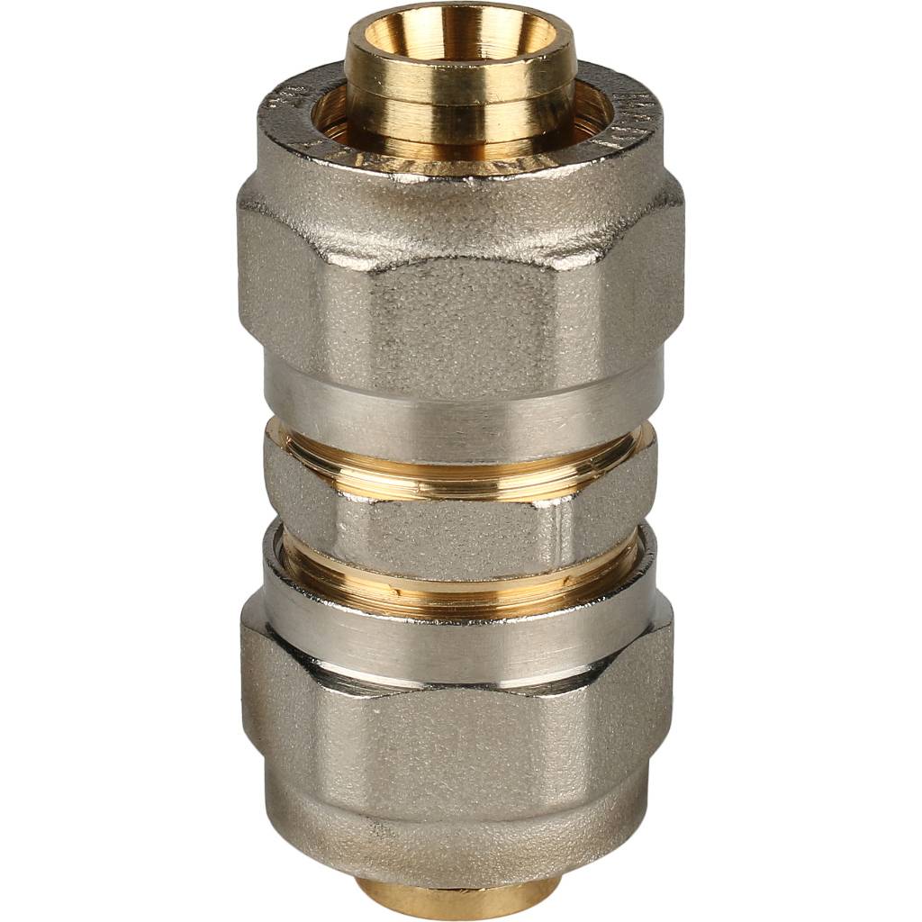 Муфта STOUT соединительная 20х20 для металлопластиковых труб винтовой