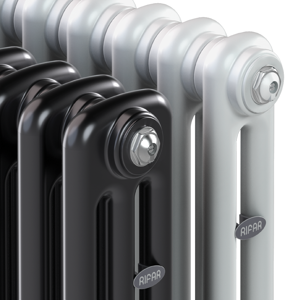 Трубчатый радиатор RIFAR TUBOG 3057/24 секции боковое подключение (белый RAL 9016)