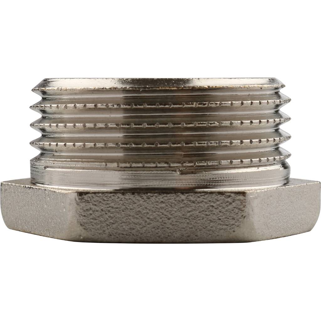 Футорка TIEMME НВ никелированная 1х1/2. Фото 2