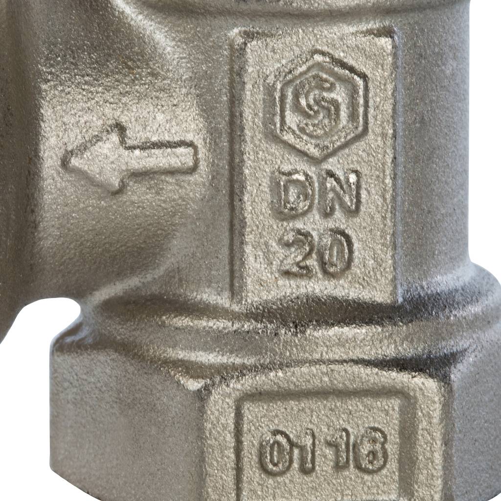 Клапан термостатический STOUT угловой 3/4. Фото 5