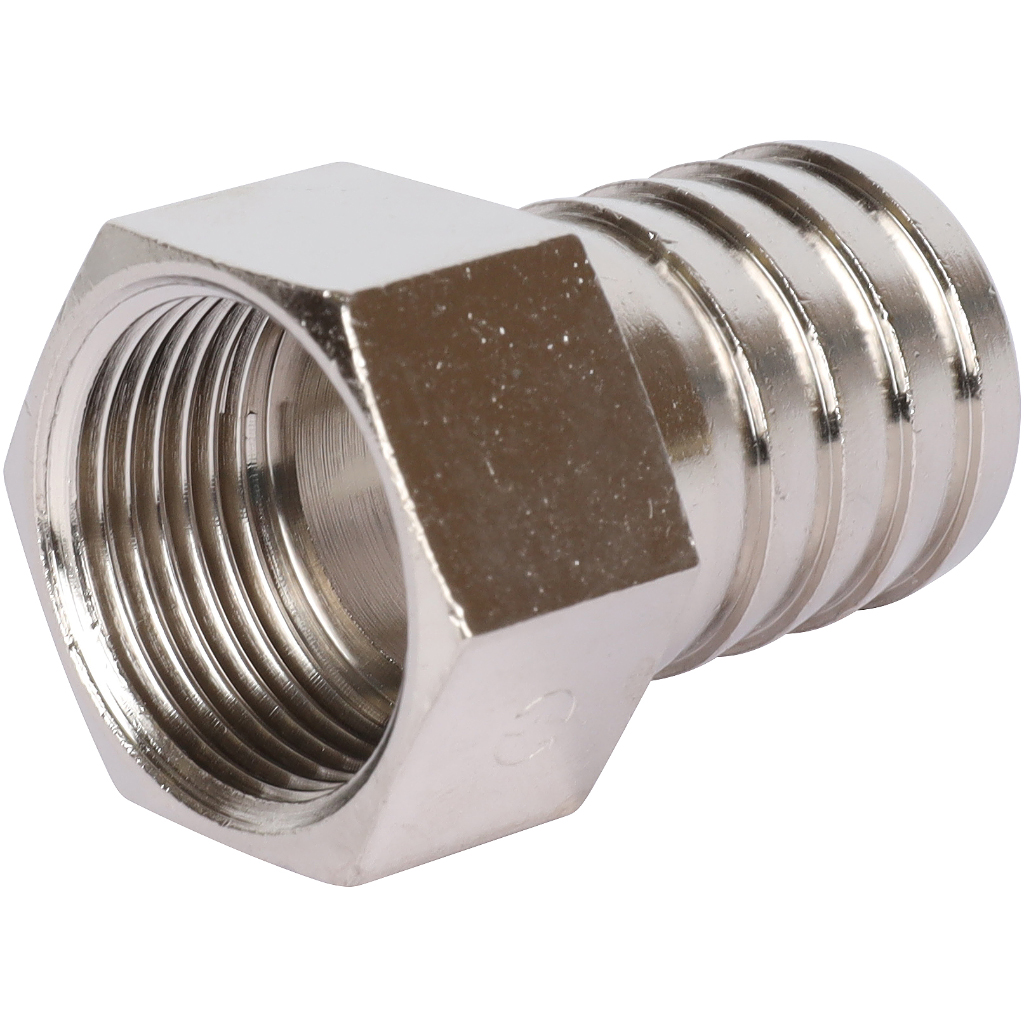 Штуцер STOUT ВР никелированный 3/4 x25. Фото 5