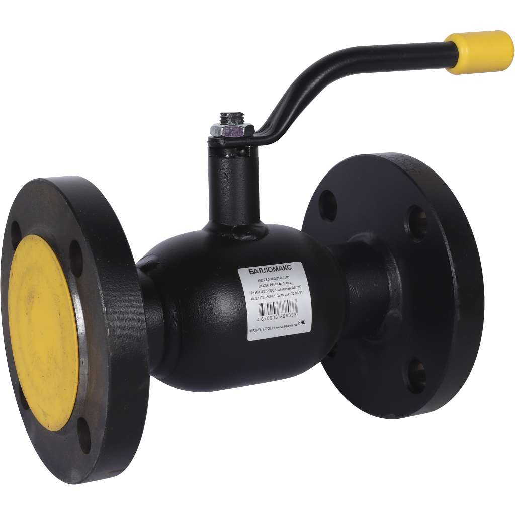 БРОЕН КШТ 11с10фт 60.003.080 кран шаровой стальной для теплоснабжения ф ...