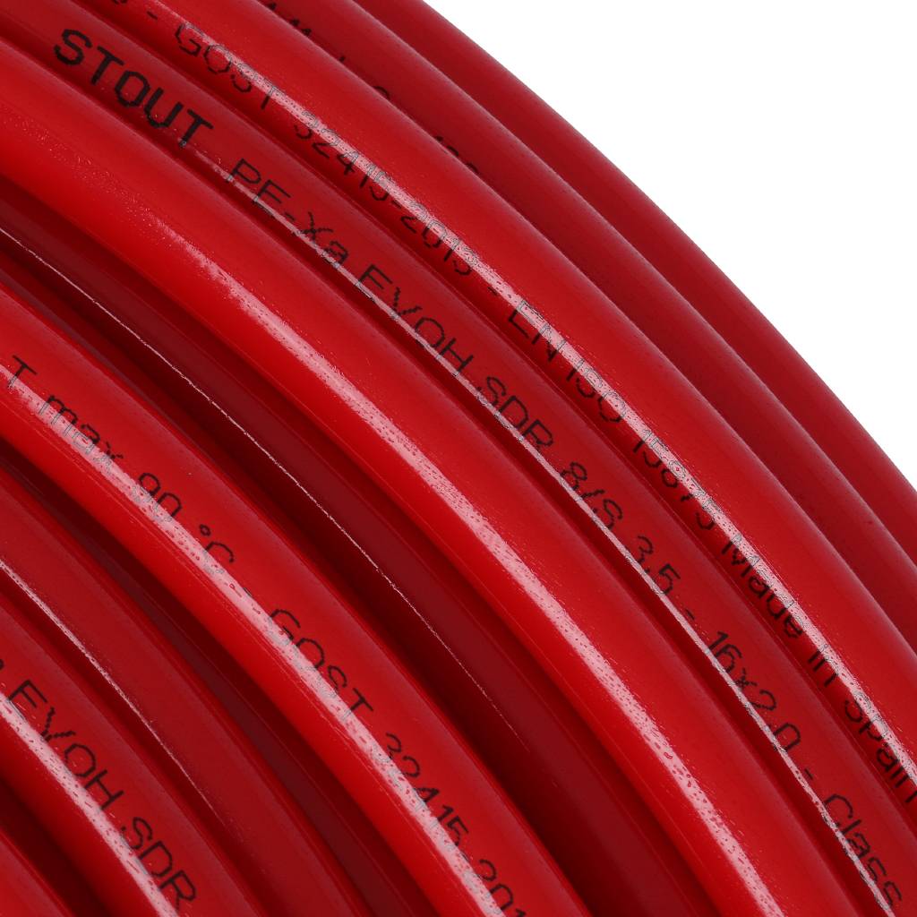Труба из сшитого полиэтилена STOUT PEX 16х2. Фото 3