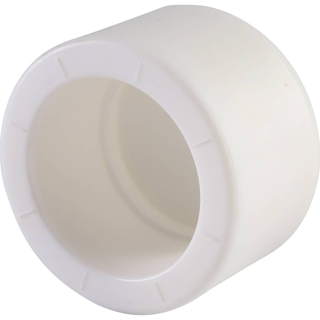 Заглушка Политэк d=32 для полипропиленовых труб под сварку (цвет белый)