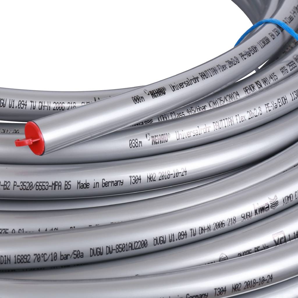 Труба универсальная РЕХАУ RAUTITAN flex 20х2.8 мм, бухта 100 м из сшитого полиэтилена PEX. Фото 2