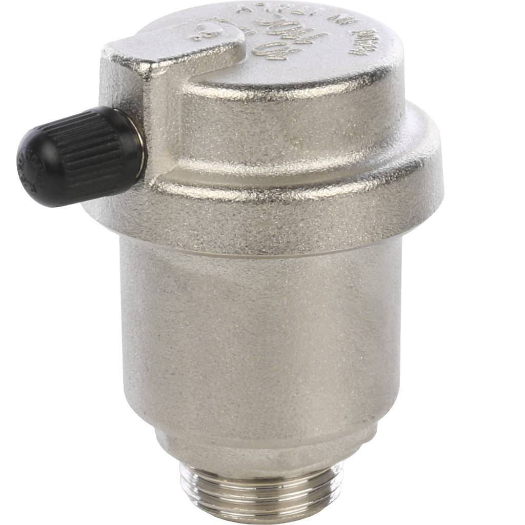 Автоматический воздухоотводчик STOUT 1/2 боковой выпуск (латунь)