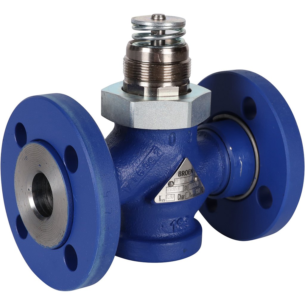 Клапан 2-х ходовой фланцевый БРОЕН M1F-FD-040. Фото 0