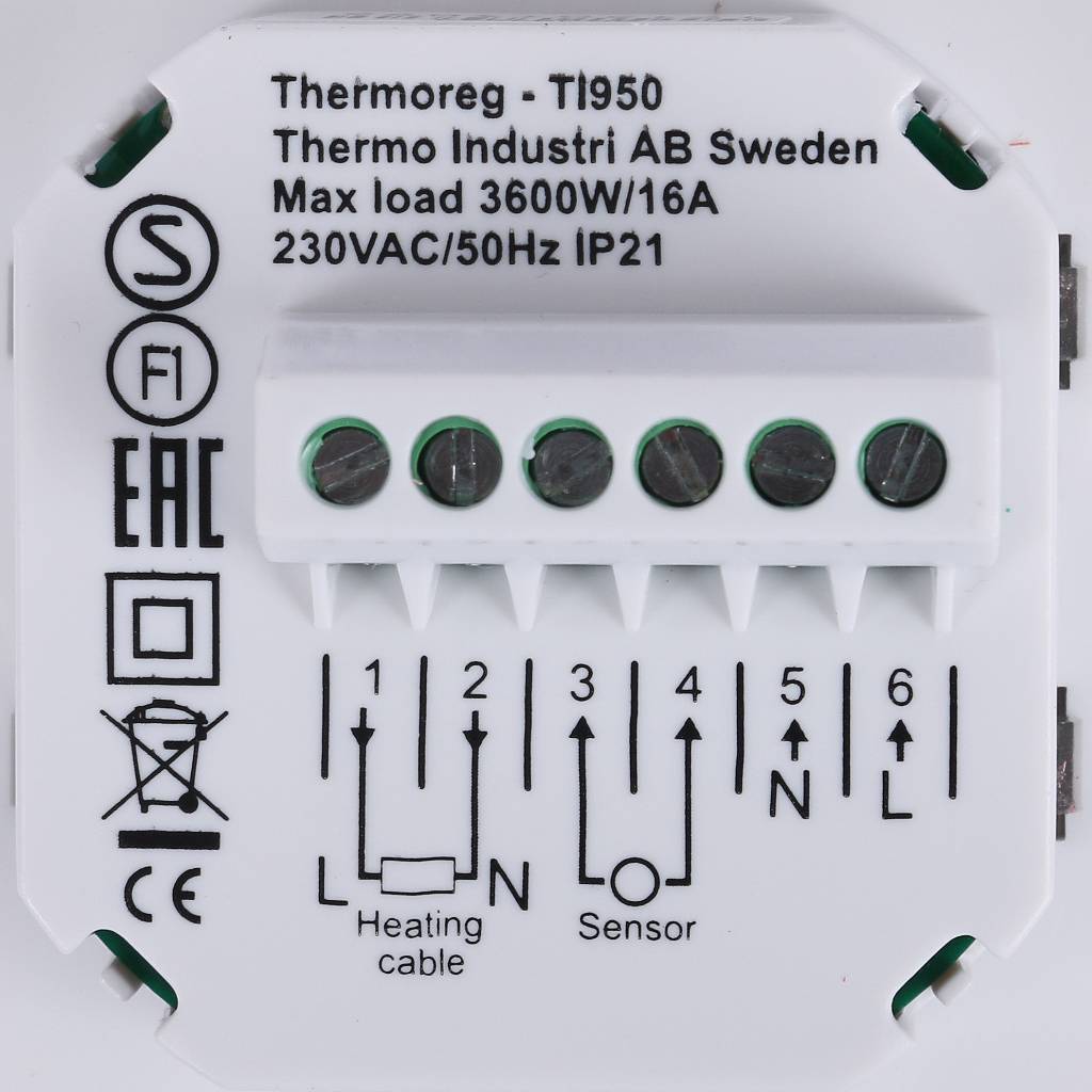 Терморегулятор THERMO Thermoreg TI-950. Фото 6