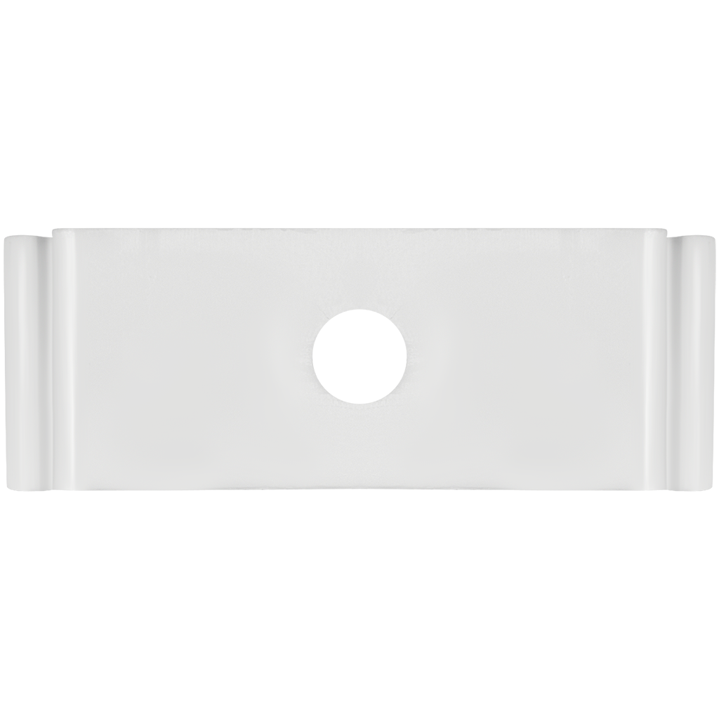 Опора одинарная Pro Aqua d= 20 PP-R Белая. Фото 1