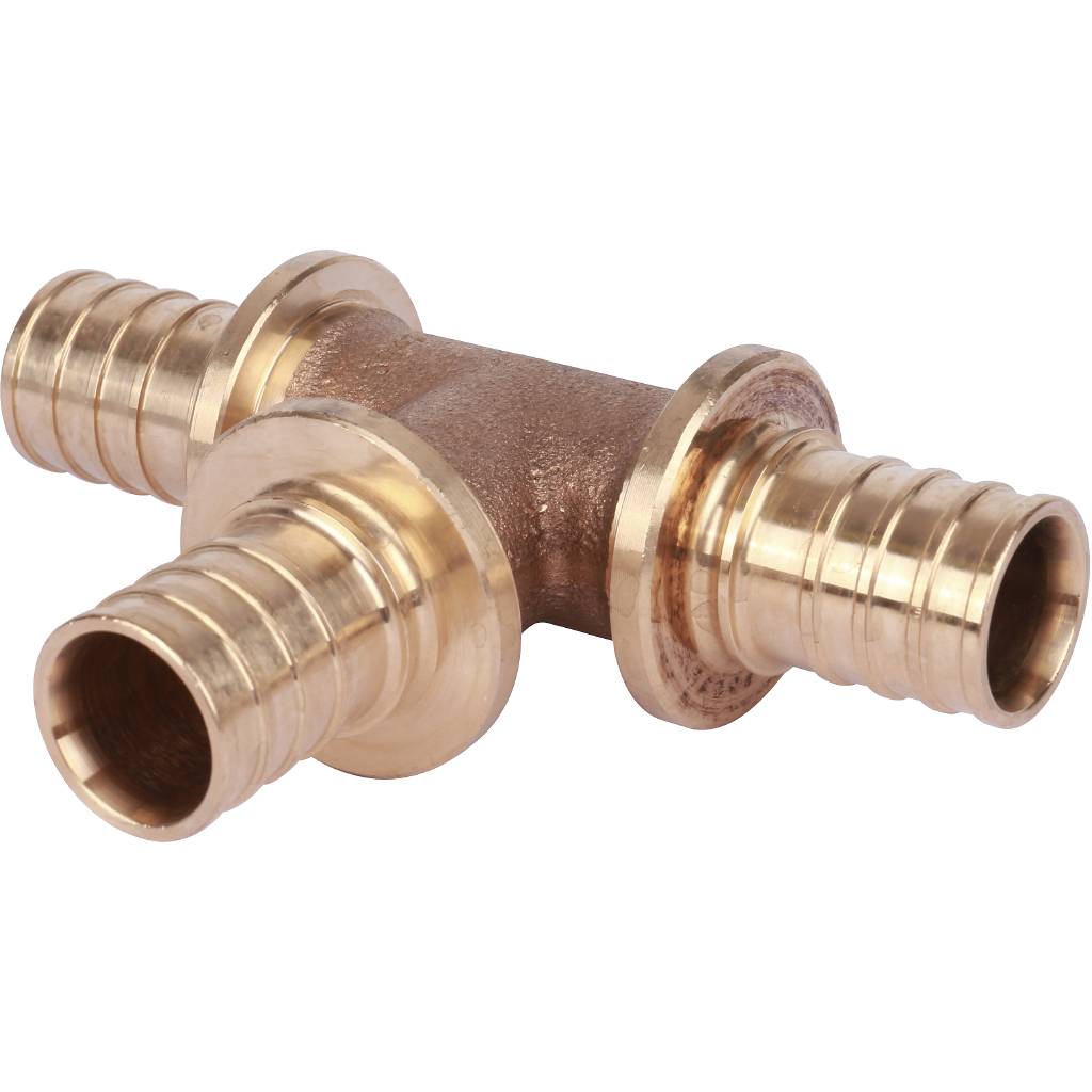 *13777271001 РЕХАУ RAUTITAN PLATINUM Тройник равнопроходный 25-25-25 RX для труб из сшитого полиэтилена аксиальный